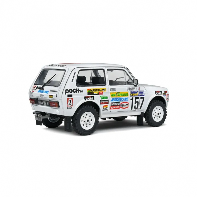 Lada Niva 4x4, Paris Dakar, 1983 - SOLIDO S1807303 - 1/18