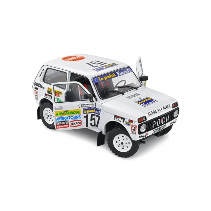 Lada Niva 4x4, Paris Dakar, 1983 - SOLIDO S1807303 - 1/18