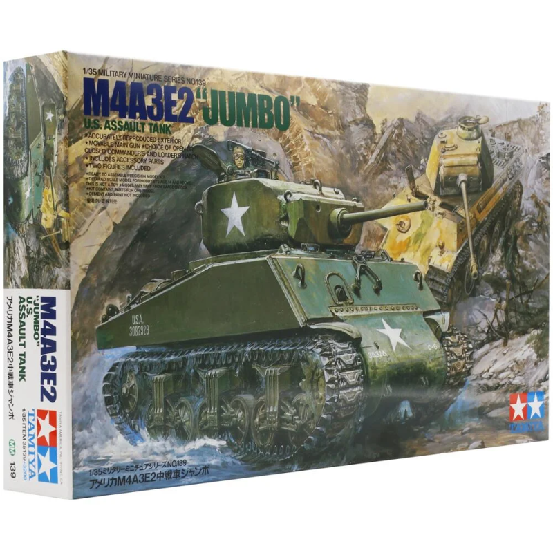 Char Sherman M4A3E2 "Jumbo" - TAMIYA 35139 - 1/35