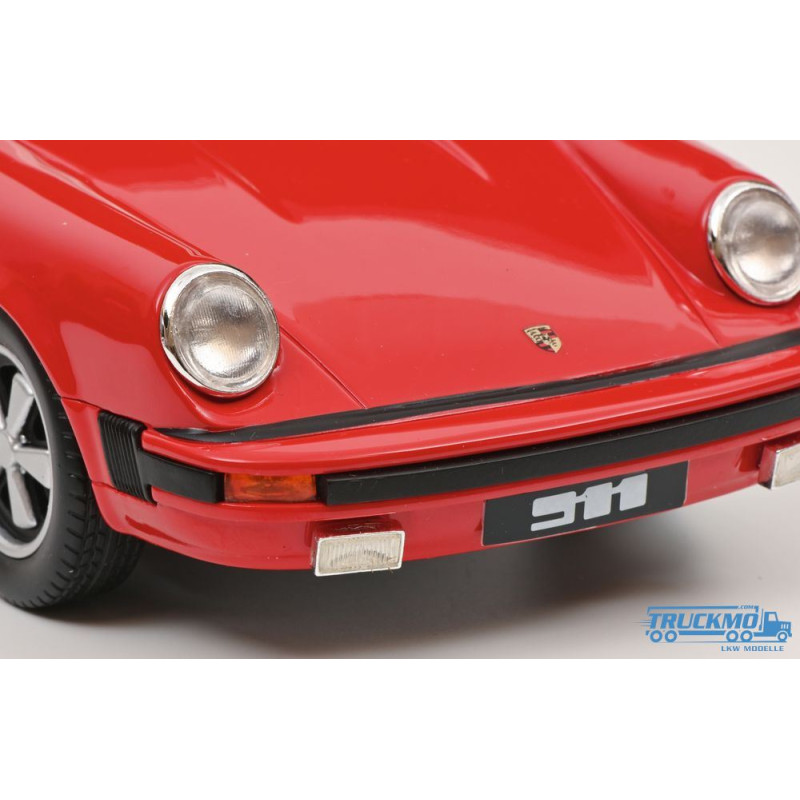 Porsche 911 Targa Rouge, Résine - SCHUCO 450048700 - 1/18