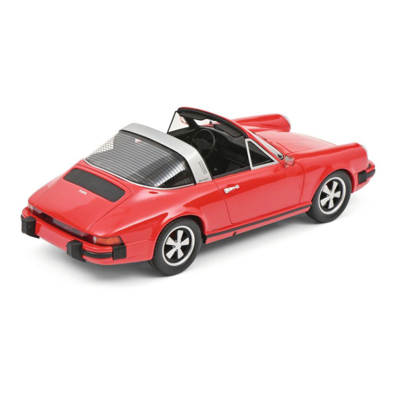 Porsche 911 Targa Rouge, Résine - SCHUCO 450048700 - 1/18