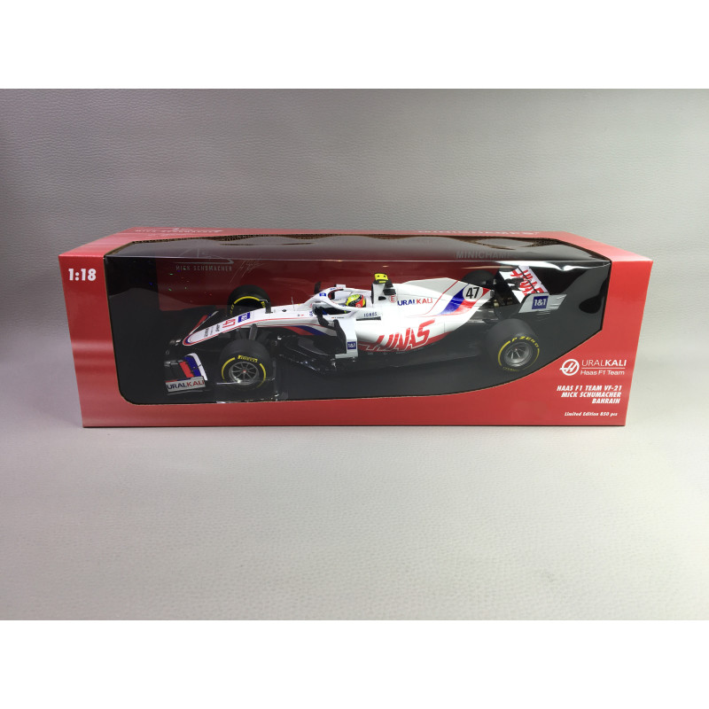 F1 UralKali HAAS F1 Team VF-21 M.Schumacher - MINICHAMPS 110210147 - 1/18