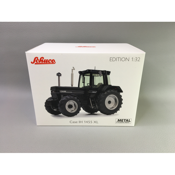 Tracteur Case IH 1455 XL, Noir - SCHUCO 450780900 - 1/32