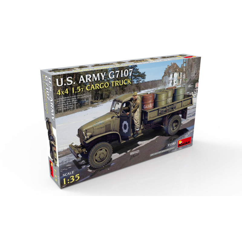 Camion Cargo US Army G7107 4X4 1,5t - MINIART 35380 - 1/35