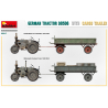 Tracteur Allemand D8506, remorque de cargaison - MINIART 35317 - 1/35