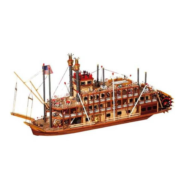 Bateau en Bois, Navire Mississippi - OCCRE 14003 - 1/75