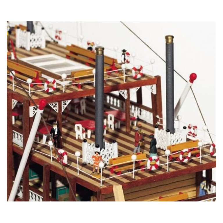 Bateau en Bois, Navire Mississippi - OCCRE 14003 - 1/75