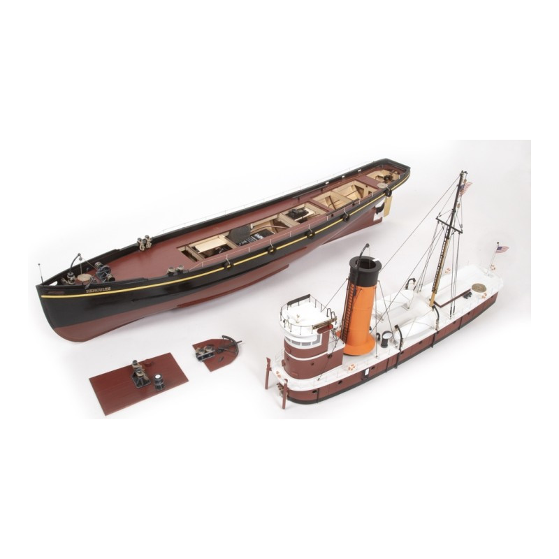 Bateau en Bois, Remorqueur Hercules - OCCRE 61002 - 1/80