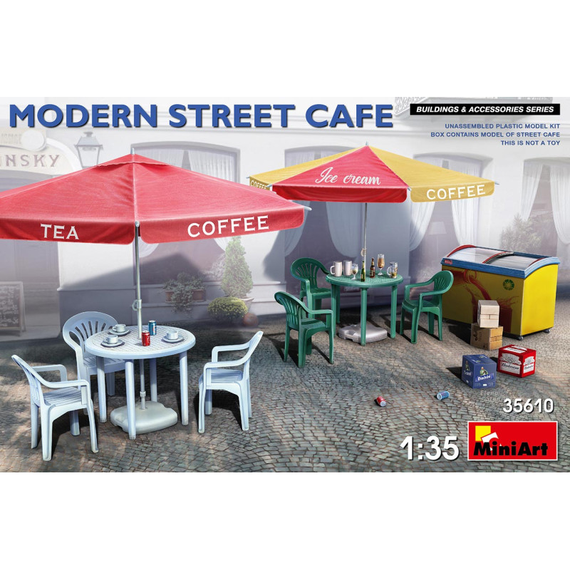 Café de rue, moderne - MINIART 35610 - 1/35