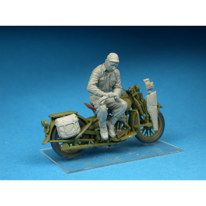 Equipe Américaine de réparation de motos - MINIART 35284 - 1/35