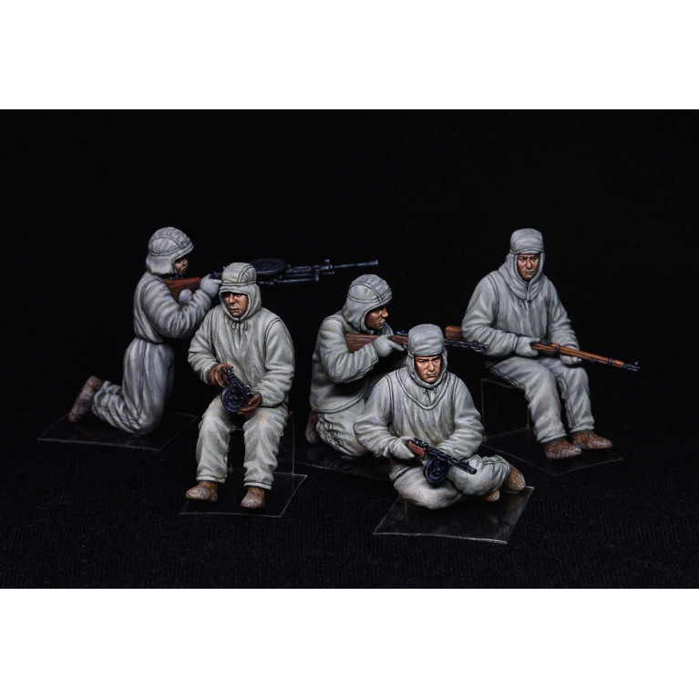 Infanterie d'assaut soviétique d'hiver - MINIART 35226 - 1/35