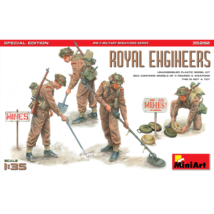 Ingénieurs royaux, Ed. Spéciale - MINIART 35292 - 1/35