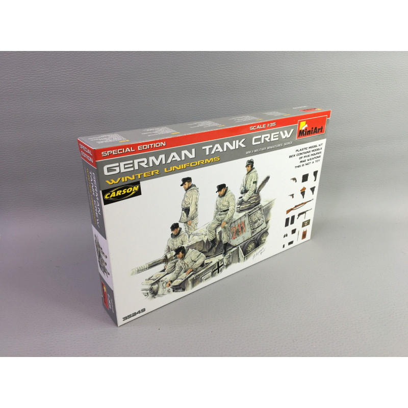 Equipage de char Allemand, uniformes Hiver, Ed.Spéciale - MINIART 35249 - 1/35