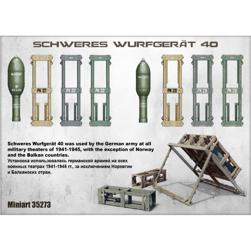 Lance-roquettes allemand et 5 figurines - MINIART 35273 - 1/35