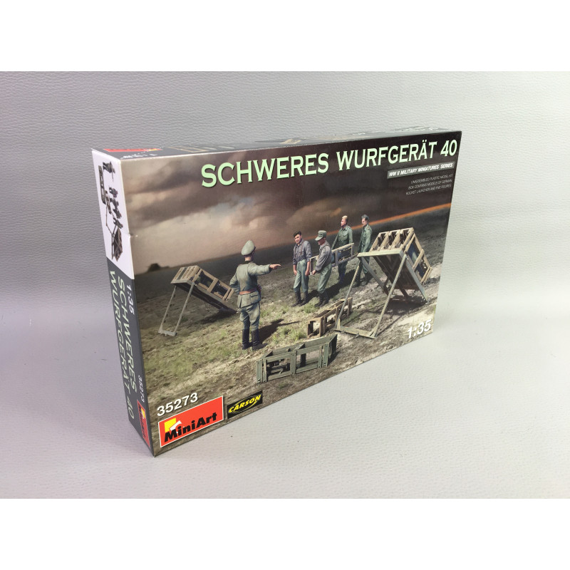 Lance-roquettes allemand et 5 figurines - MINIART 35273 - 1/35