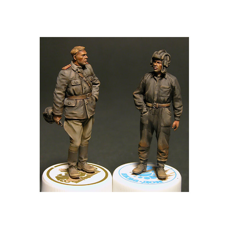 Briefing d'officiers Soviétiques sur le terrain Ed.Spéciale - MINIART 35365 - 1/35