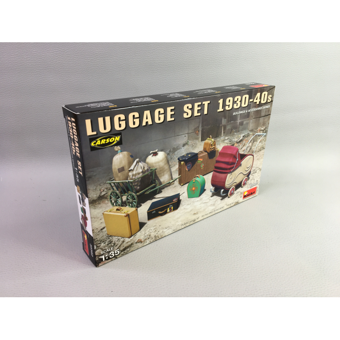 Ensemble de bagages années 30-40 - MINIART 35582 - 1/35