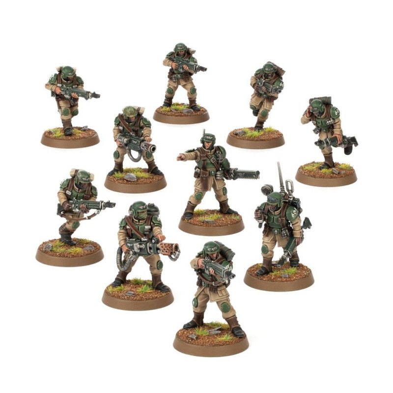 Warhammer 40,000 : Astra Militarum / Troupes de choc Cadiennes - WARHAMMER 47-33