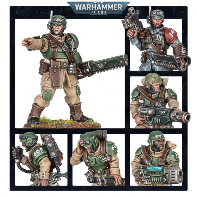 Warhammer 40,000 : Astra Militarum / Troupes de choc Cadiennes - WARHAMMER 47-33
