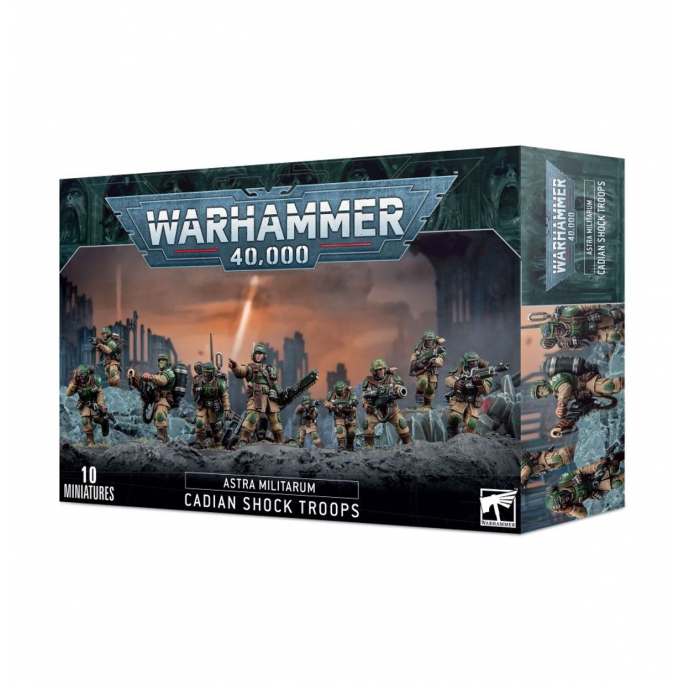 Warhammer 40,000 : Astra Militarum / Troupes de choc Cadiennes - WARHAMMER 47-33