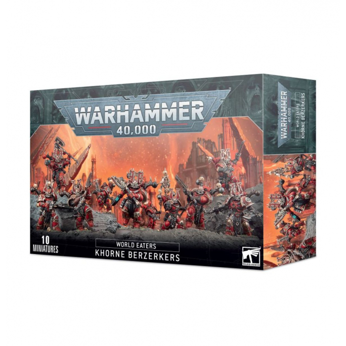 Warhammer 40,000 : World Eaters / Khorne Berzerkers - WARHAMMER 43-10