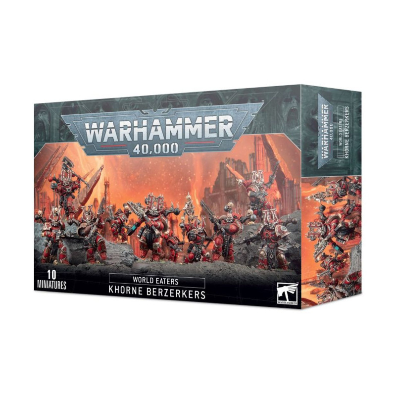 Warhammer 40,000 : World Eaters / Khorne Berzerkers - WARHAMMER 43-10