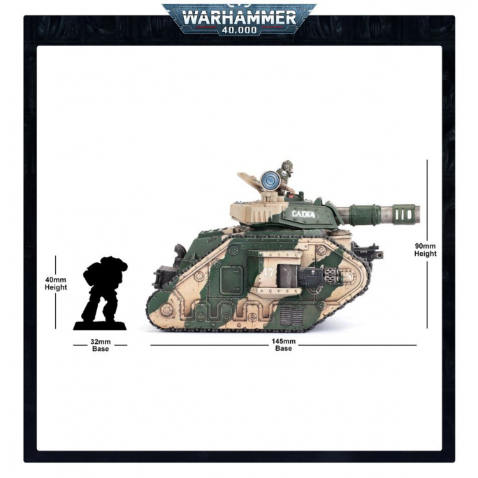 Warhammer 40,000 : Astra Militarum / Leman Russ Tank - WARHAMMER 47-06