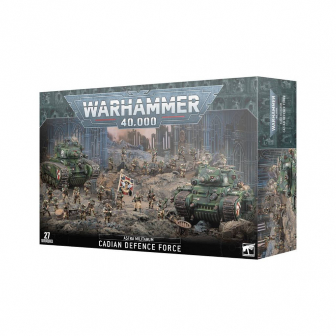 Warhammer 40,000 : Astra Militarum / Cadian Defence Force - WARHAMMER 47-42