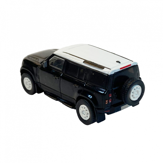 Land Rover Defender, noir toit blanc - PCX 870391 - HO 1/87
