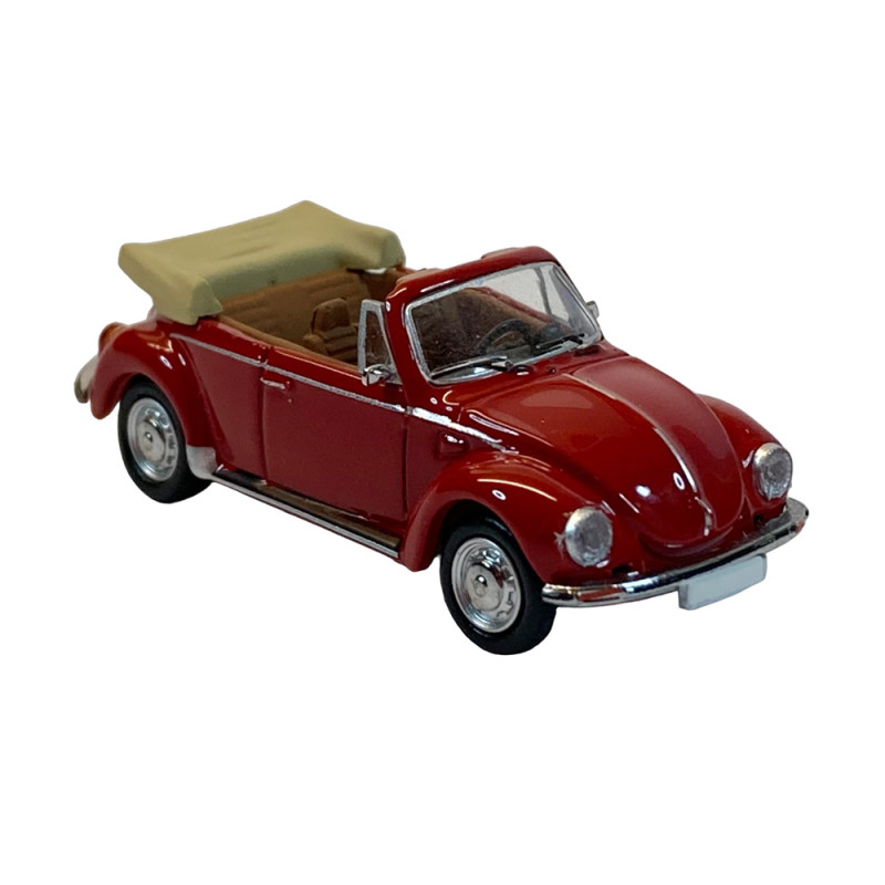 Volkswagen Coccinelle 1303 cabriolet, rouge - PCX 870516 - HO 1/87