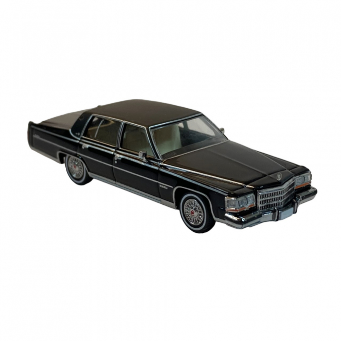 Cadillac Fleetwood Brougham, noir - PCX 870448 - HO 1/87