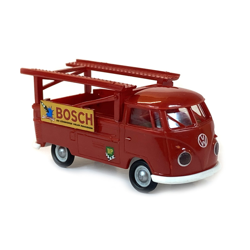 Volkswagen T1b combi, Renntransporter "Bosch", rouge - Brekina 32866- 1/87