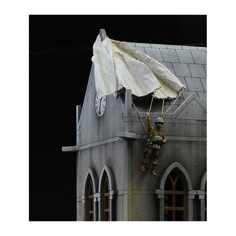 Maquette : ST MERE EGLISE 6/6/1944 - Italeri - Rue des Maquettes