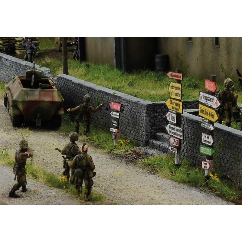 Set Bataille De Normandie Sainte-Mère-Eglise 6 Juin 1944 - ITALERI 6199 - 1/72