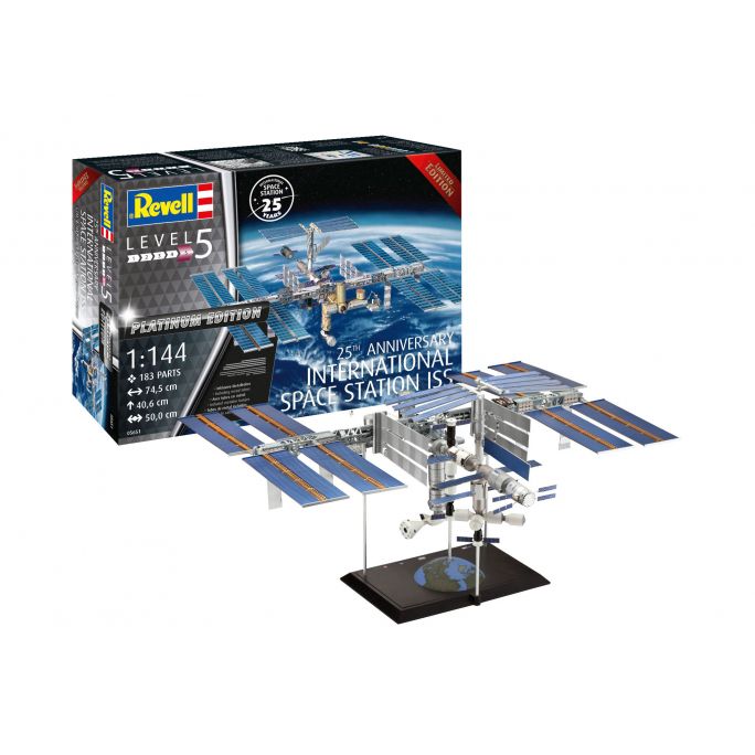 Coffret cadeau ISS Platinum Edition 25e anniversaire - REVELL 05651 - 1/24