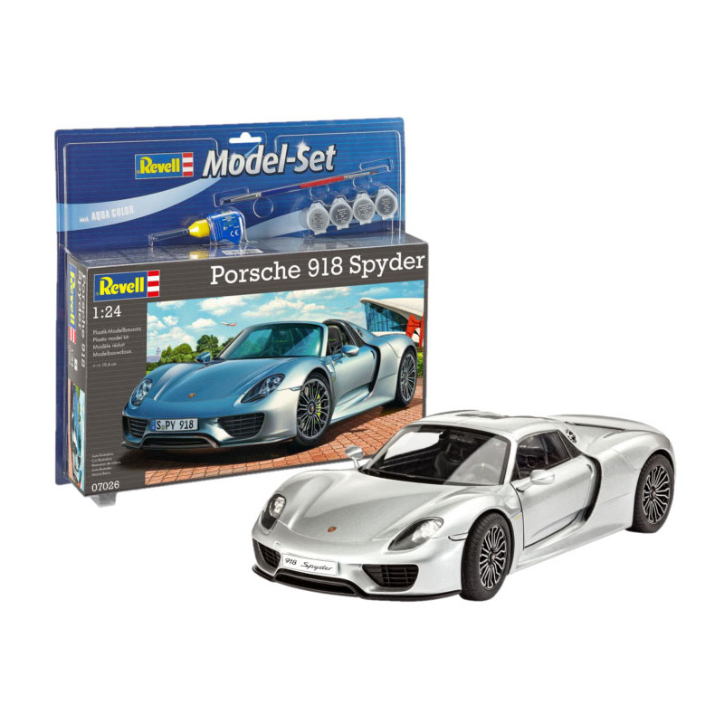 Set Porsche 918 Spyder - REVELL 67026 - 1/24