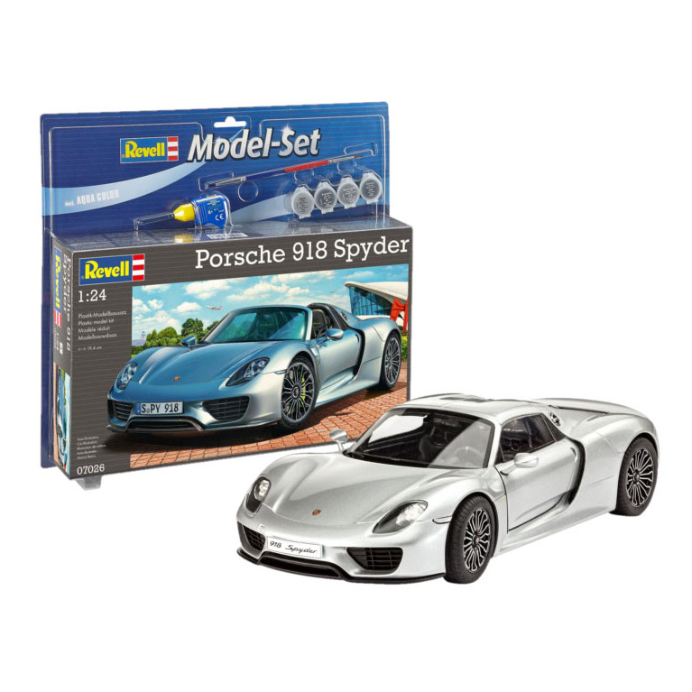 Set Porsche 918 Spyder - REVELL 67026 - 1/24
