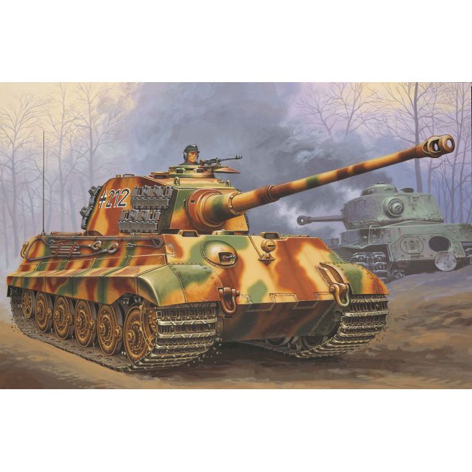 Set Maquette Tiger II Ausf.B - REVELL 63129 - 1/24