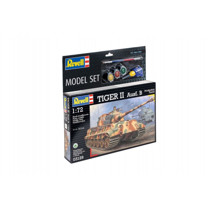 Set Maquette Tiger II Ausf.B - REVELL 63129 - 1/24