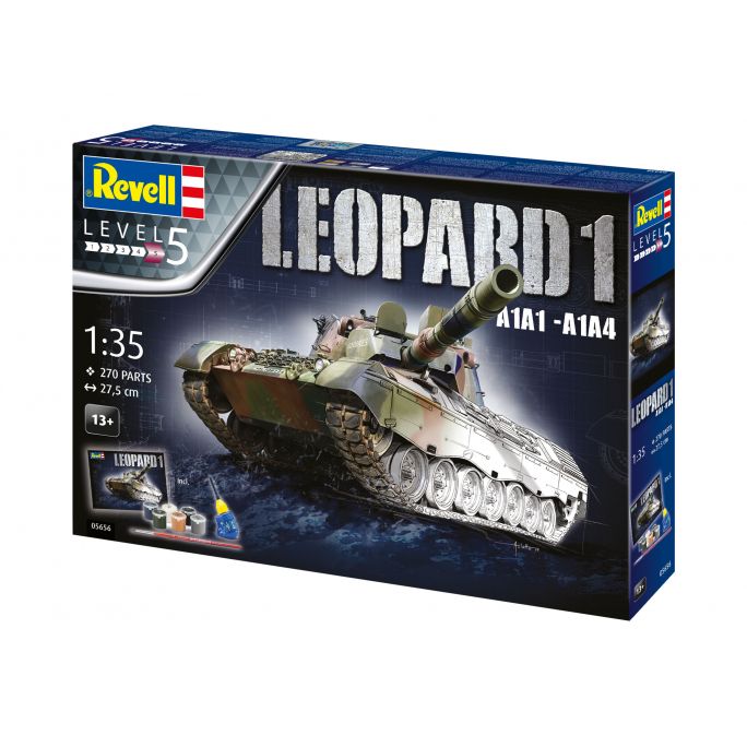 Coffret Léopard 1 A1A1-A1A4 - REVELL 05656 - 1/35