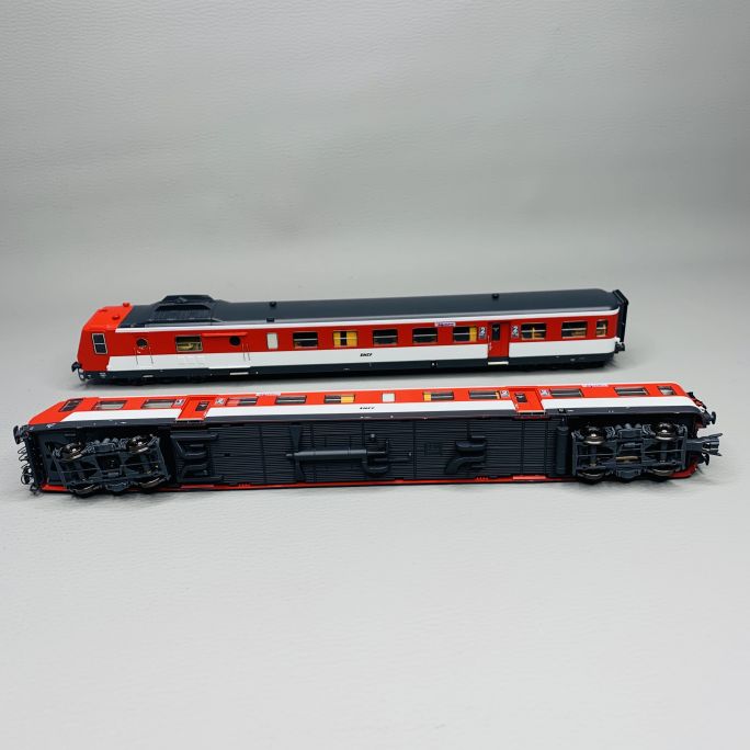 Autorail RGP 1 X-2730 ALPAZUR, Lyon-Vaise, SNCF, Époque IV-V - REE MB191 - H0 1/87