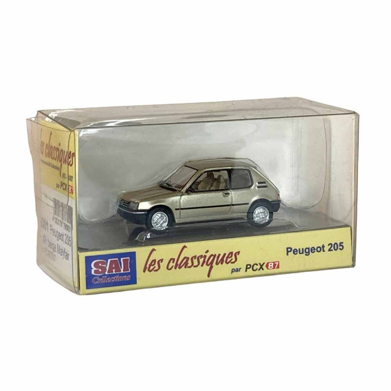 Peugeot 205 XR, Beige Mayfair - SAI / PCX87 6301 - 1/87