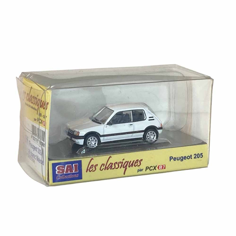 Peugeot 205 GTI, 1.9l, blanc Meige - SAI / PCX87 6311 - 1/87