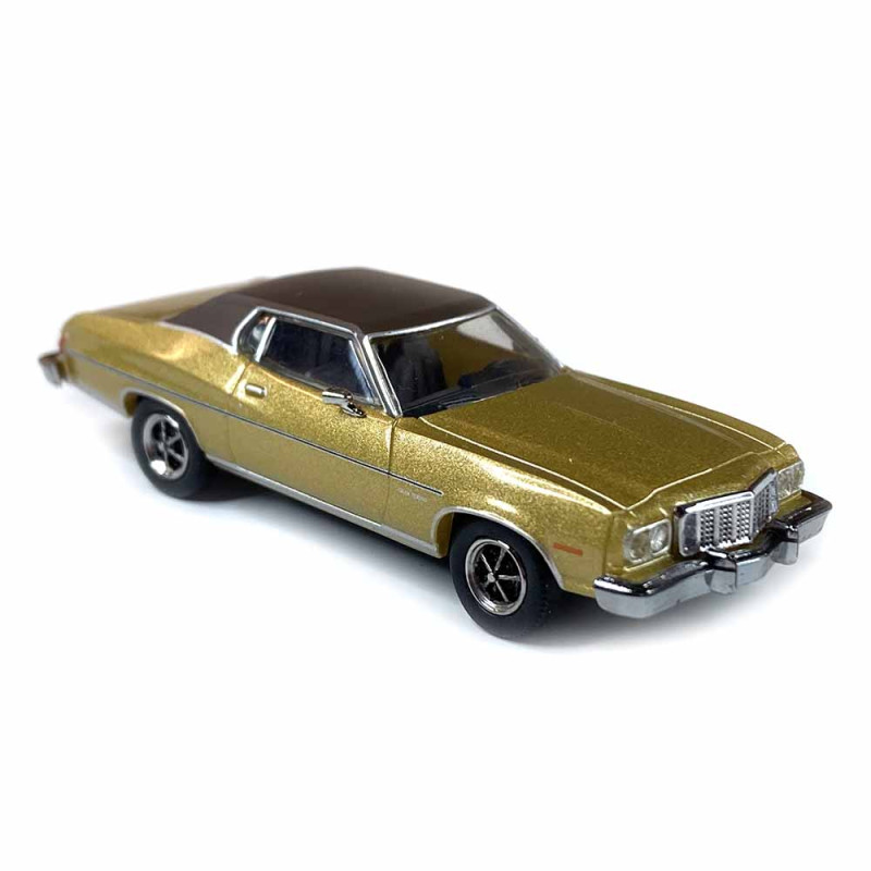 Ford Gran Torino, toit brun, or - BREKINA 19728 - 1/87