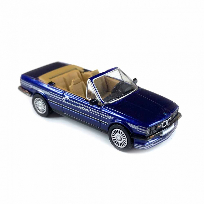 BMW Alpina C2, 2.7, cabriolet, bleu nuit métallisé - PCX 870444 - HO 1/87