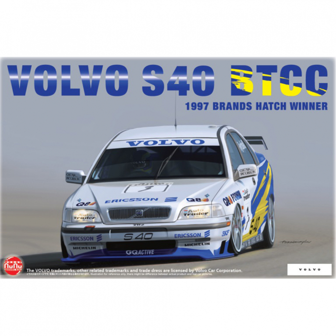 Volvo S40 BTCC, Brands Winner 1997 - NUNU PN 24034 - 1/24