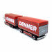 Camion Volvo FH GL 2013 avec remorque "DENNER" - HERPA 317276 - 1/87