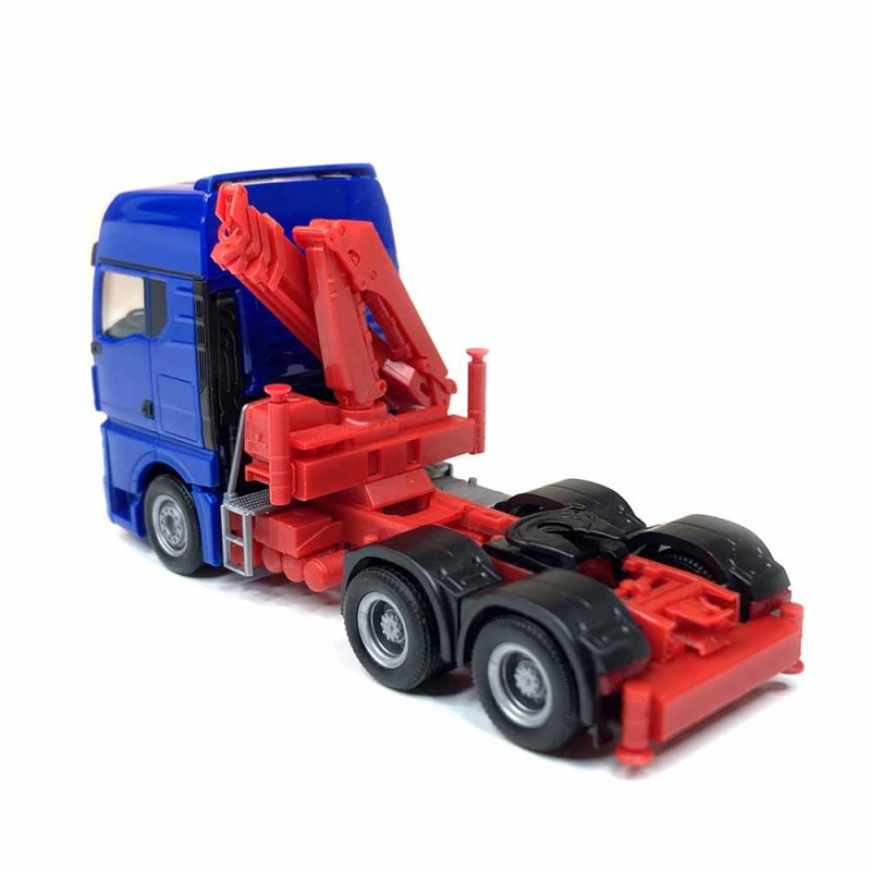 Camion Man TGX GX, 6x4 avec grue de déchargement - HERPA 313100-002 - 1/87