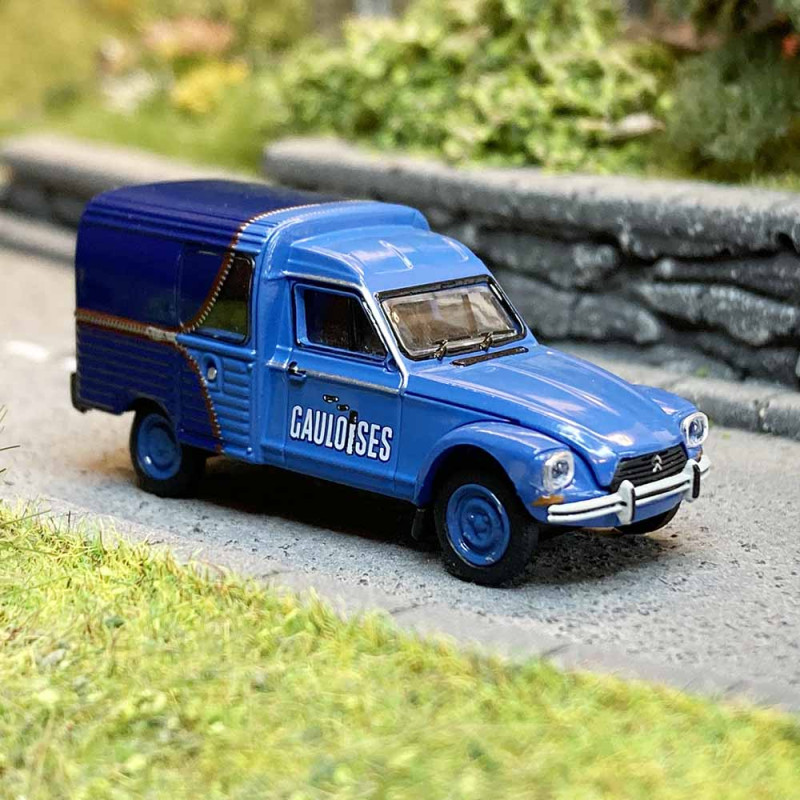 Citroën Acadiane Zip, bleu, "Gauloise" - BREKINA 14282 - HO 1/87