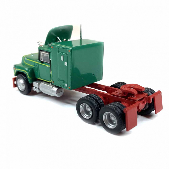 Camion, tracteur Mack RS 700, vert et rouge - Brekina 85803 - 1/87